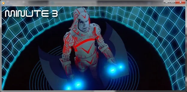 Please forgive the audio quality for these first three minutes. They get better as we go along. In this minute, Sark continues his conversation with the MCP. Afterwards, we see poor, unfortunate banking program CROM get thrown into computer prison a…