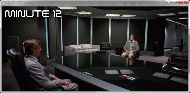 In this minute, Ed Dillinger and Alan Bradley have a little talk about Group 7 network access and what Alan’s working on. Turns out Alan is working on a little but powerful watchdog program called TRON. Returning as my guest co-host for this minute …