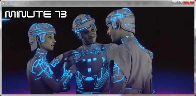 In this minute, Flynn gets his blue colour back after being rescued by Tron, we see a Mickey Mouse Easter egg, and Flynn meets Yori before admitting that he’s a user. Joining the podcast for this minute as guest co-host is the amazing Sam Dulmage.  …