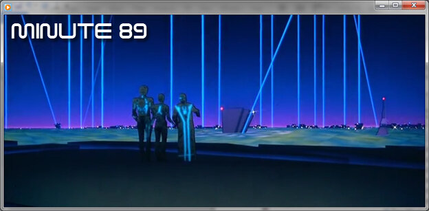 In this minute, Tron and Yori are reunited with a kiss and Dumont joins them to watch the I/O towers of the grid turn blue. We get the beginnings of the transition back to the real world and I apologize to Cindy Morgan. Joining the podcast for this …