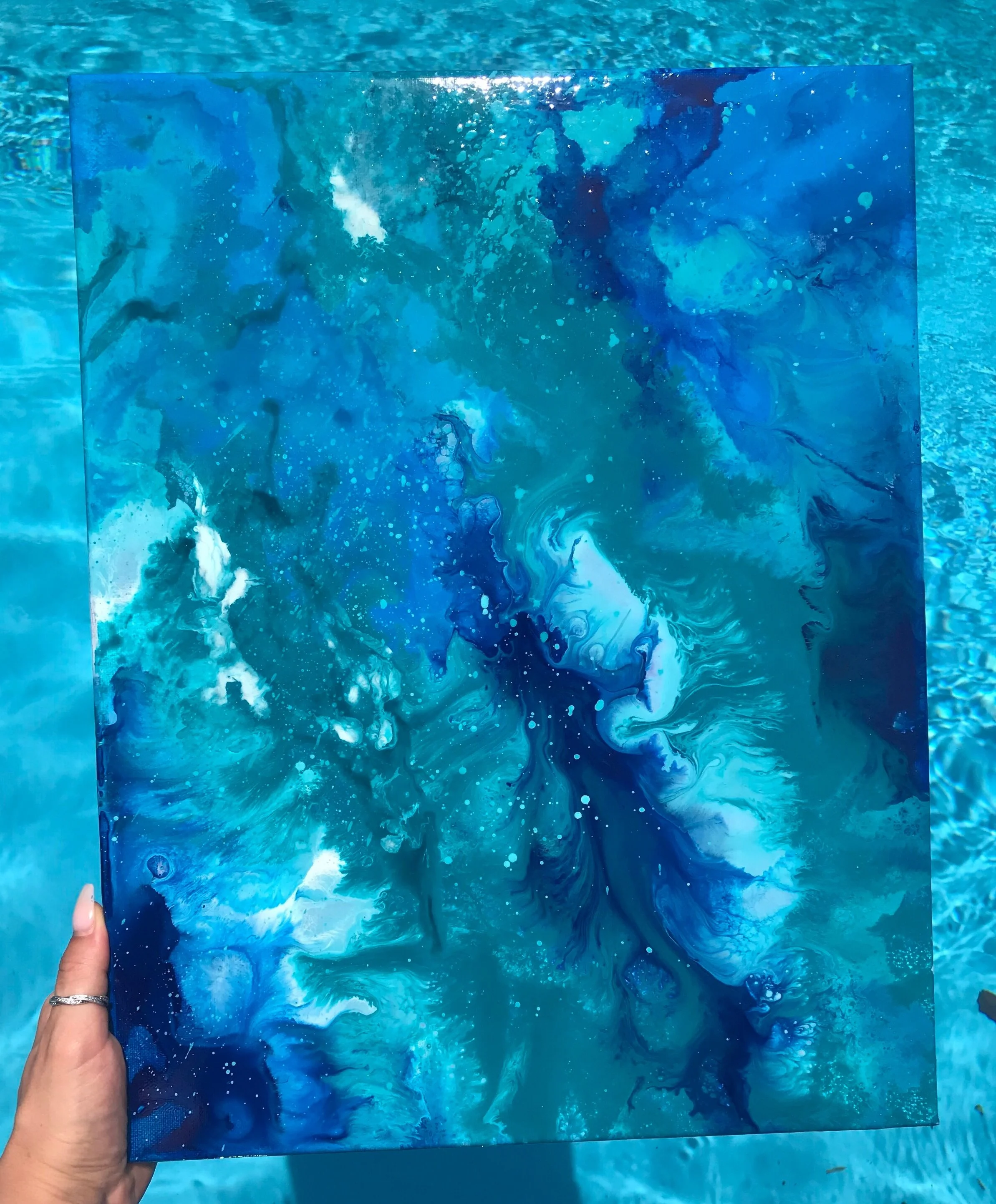 Angel Wings  14 x 18”