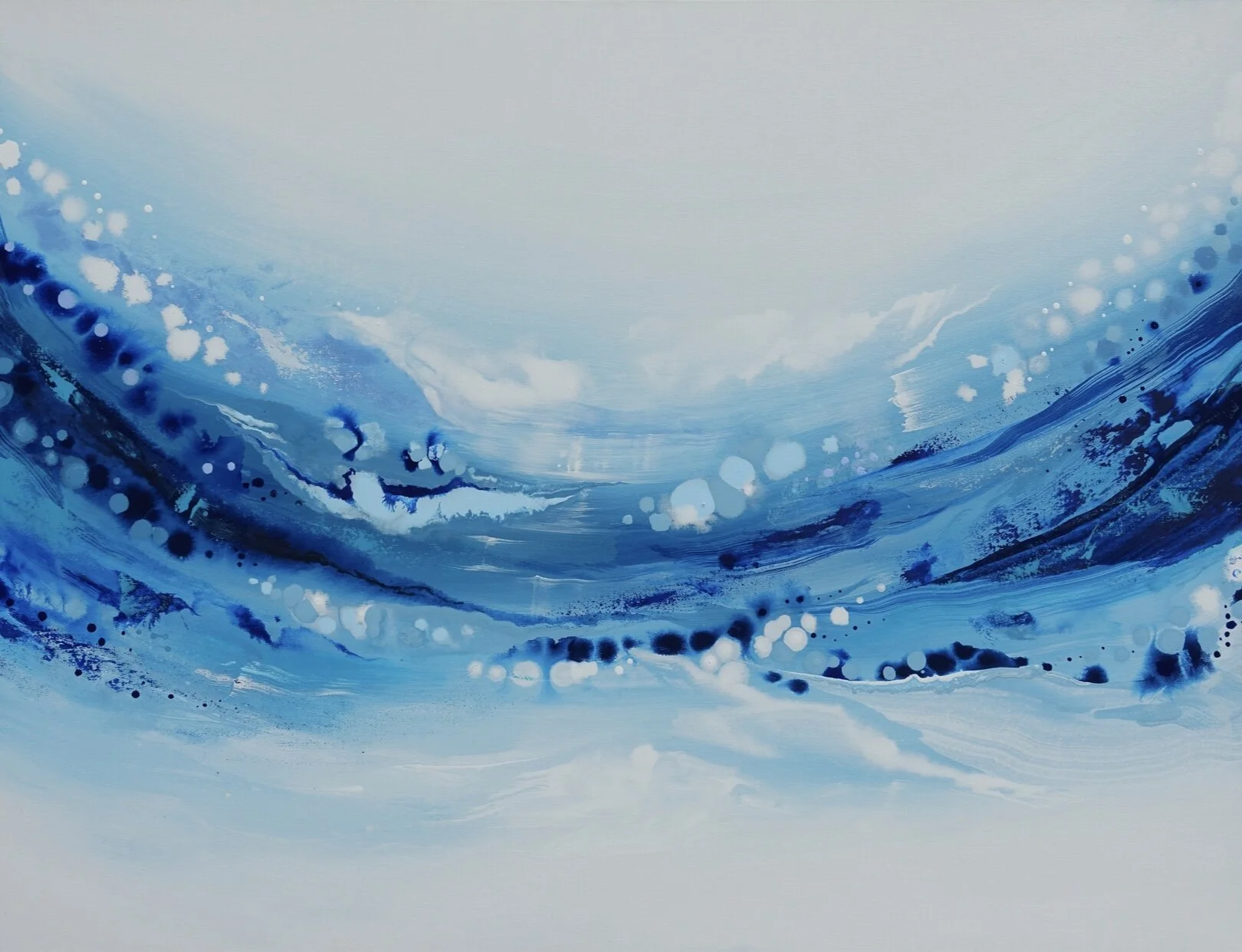 Sea of Bubbles 30 x 40”