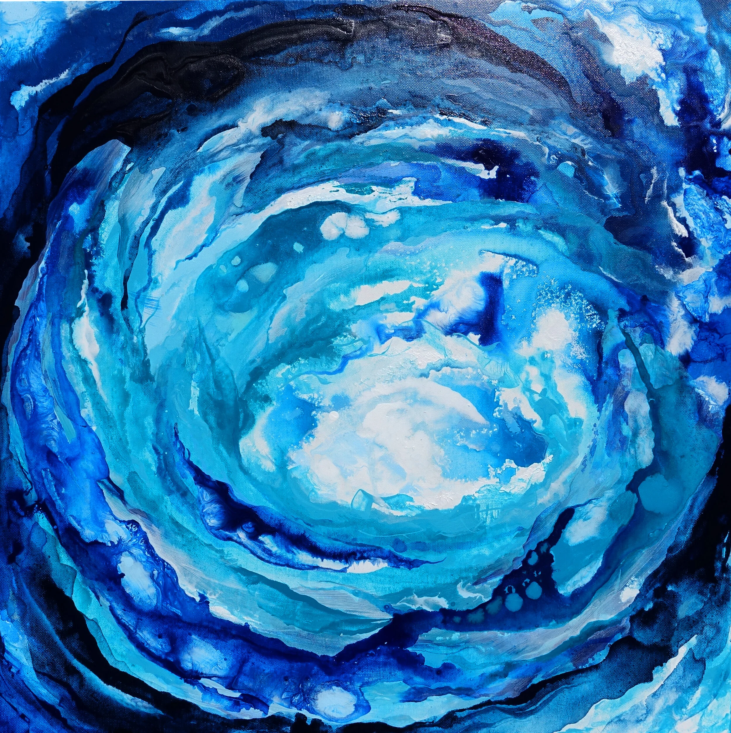 Big Wave  24 x 24”