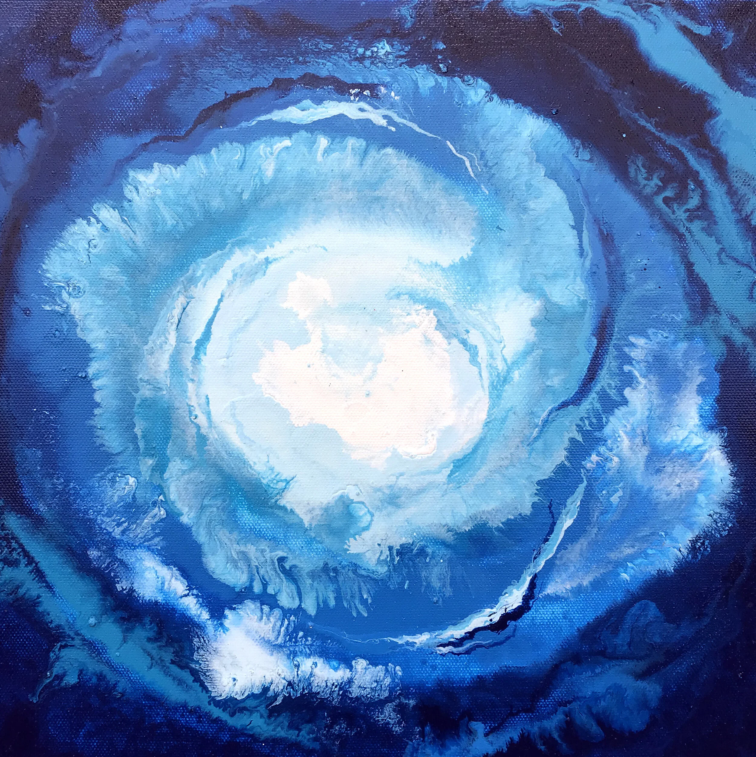 White Eye  14 x 14”