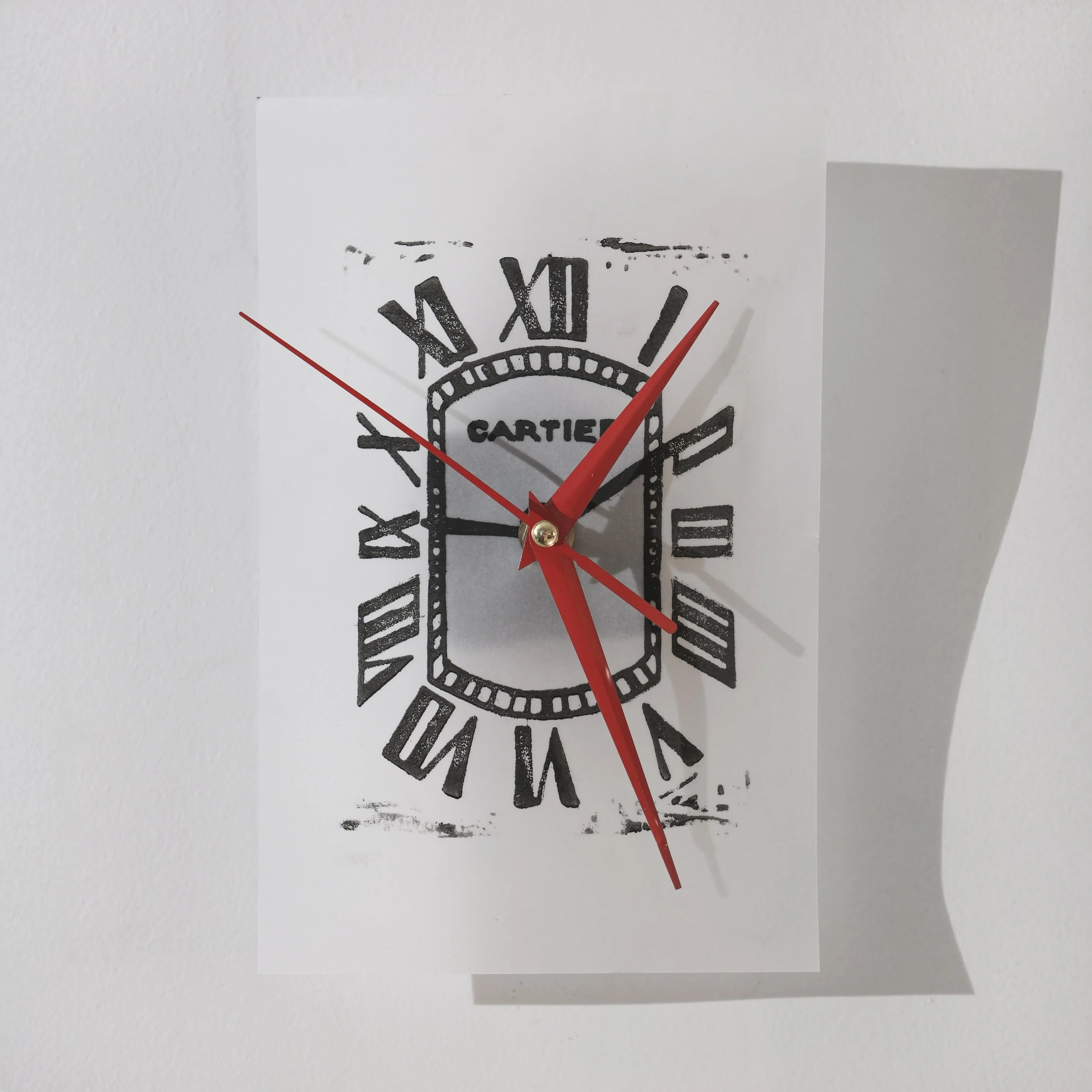cart*er vellum wall clock