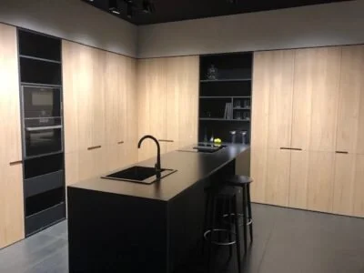 Negro. Tendencia en decoración en baños y cocinas