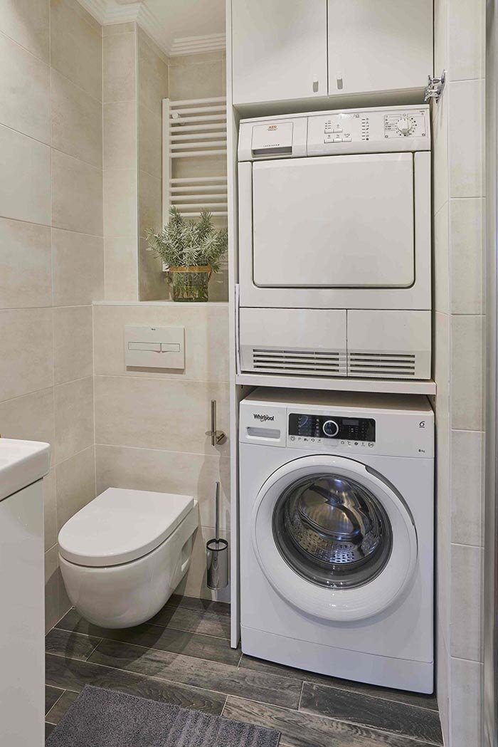 Donde colocar una secadora en tu hogar — en reformas baño,cocina y accesorios para el hogar
