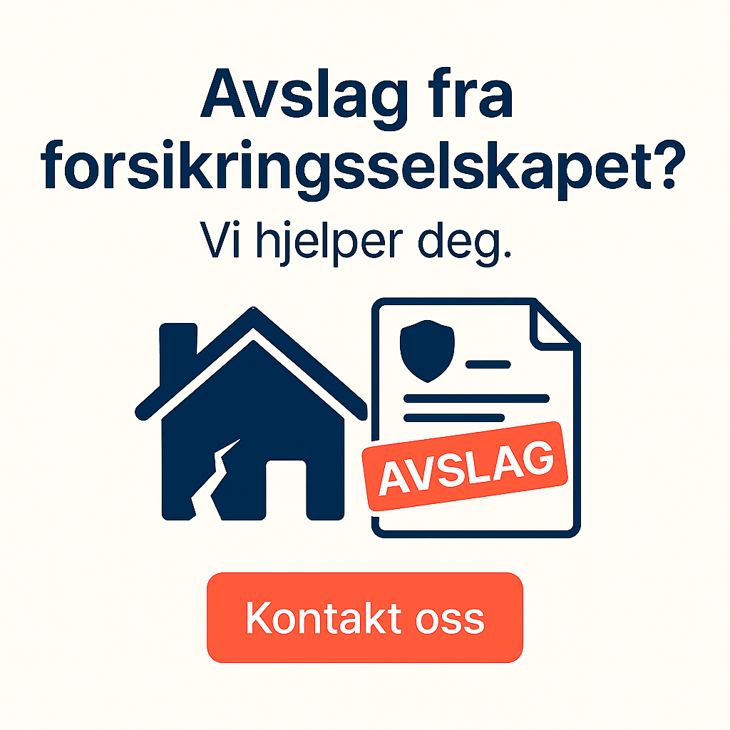 Avslag fra forsikringsselskapet – hva gjør du?