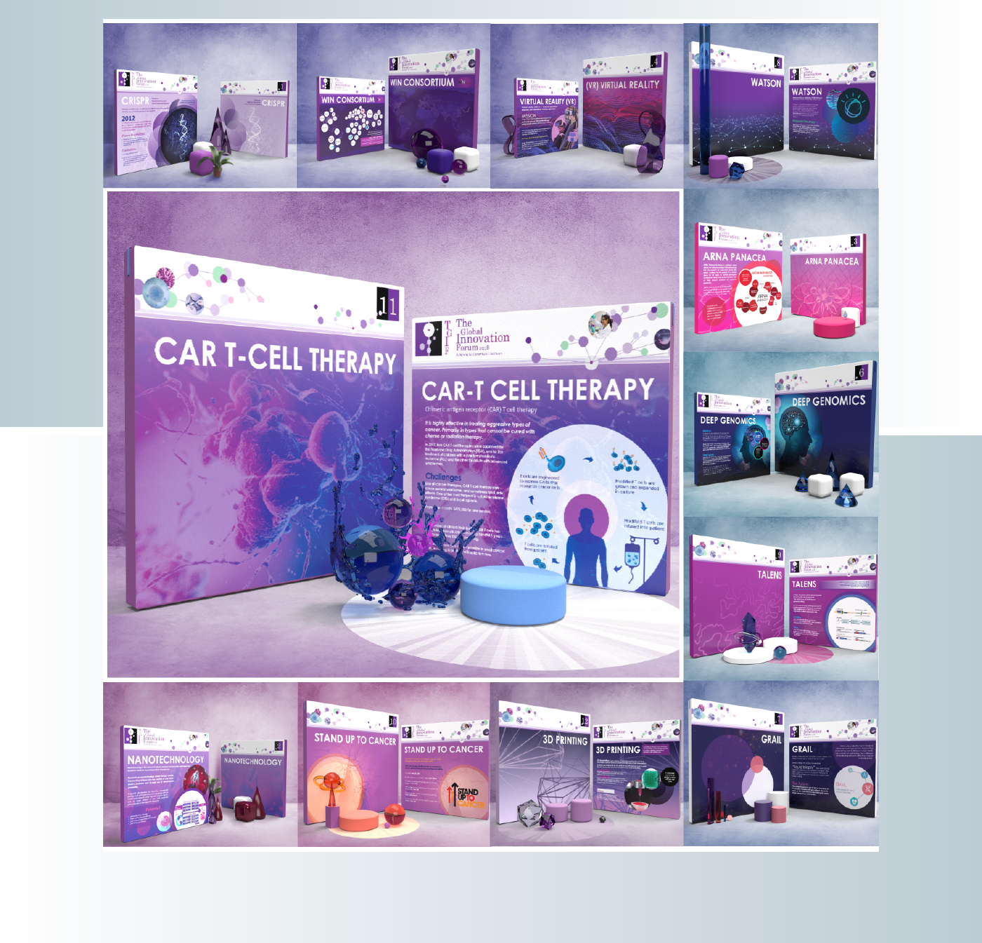 The Global Innovation Forum_Sci-Illustrate Design Concept