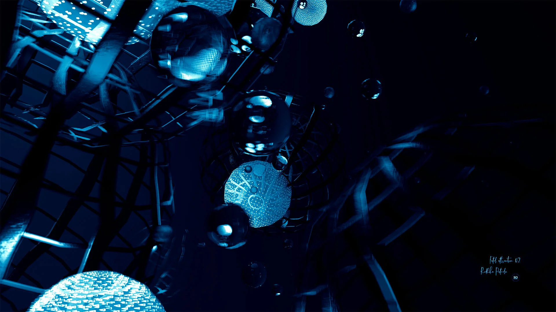 Free scientific wallpapers_Black and blue wallpaper_science desktop background_4K_Sci-illustrate