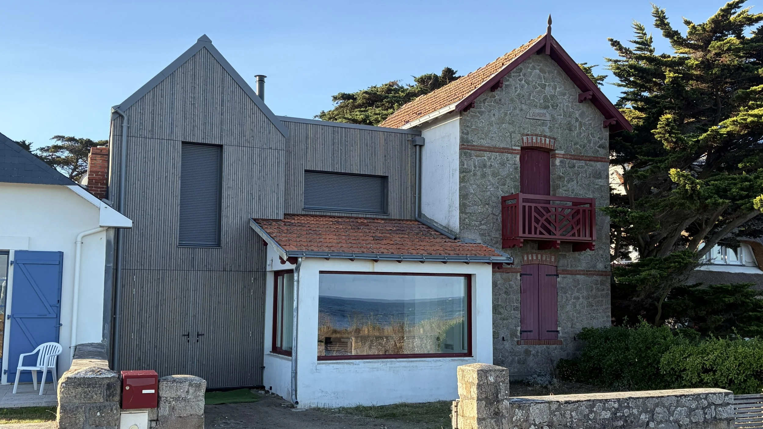 Extension d'une maison au Croisic