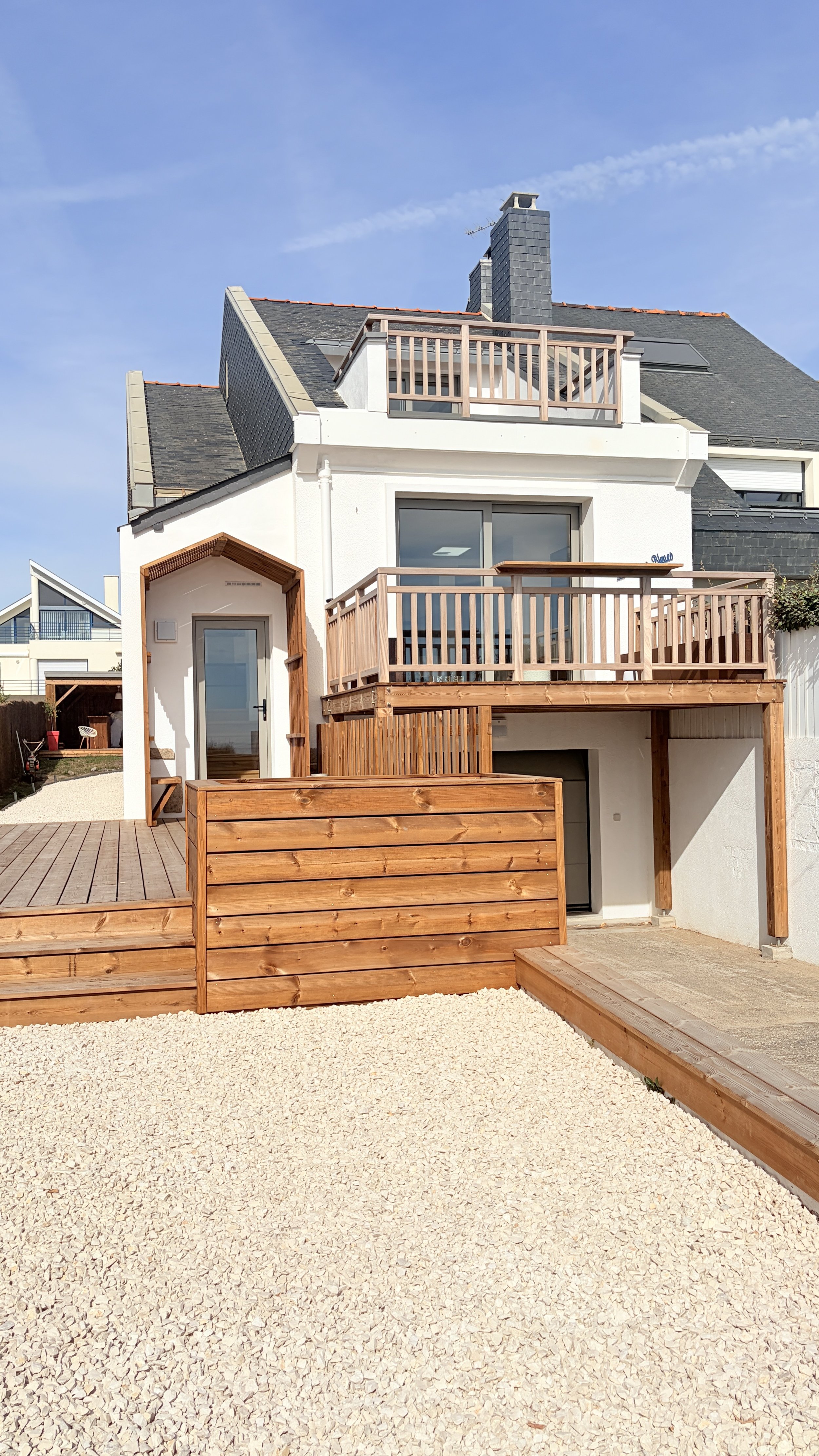 Rénovation et extension d'une maison au Pouliguen
