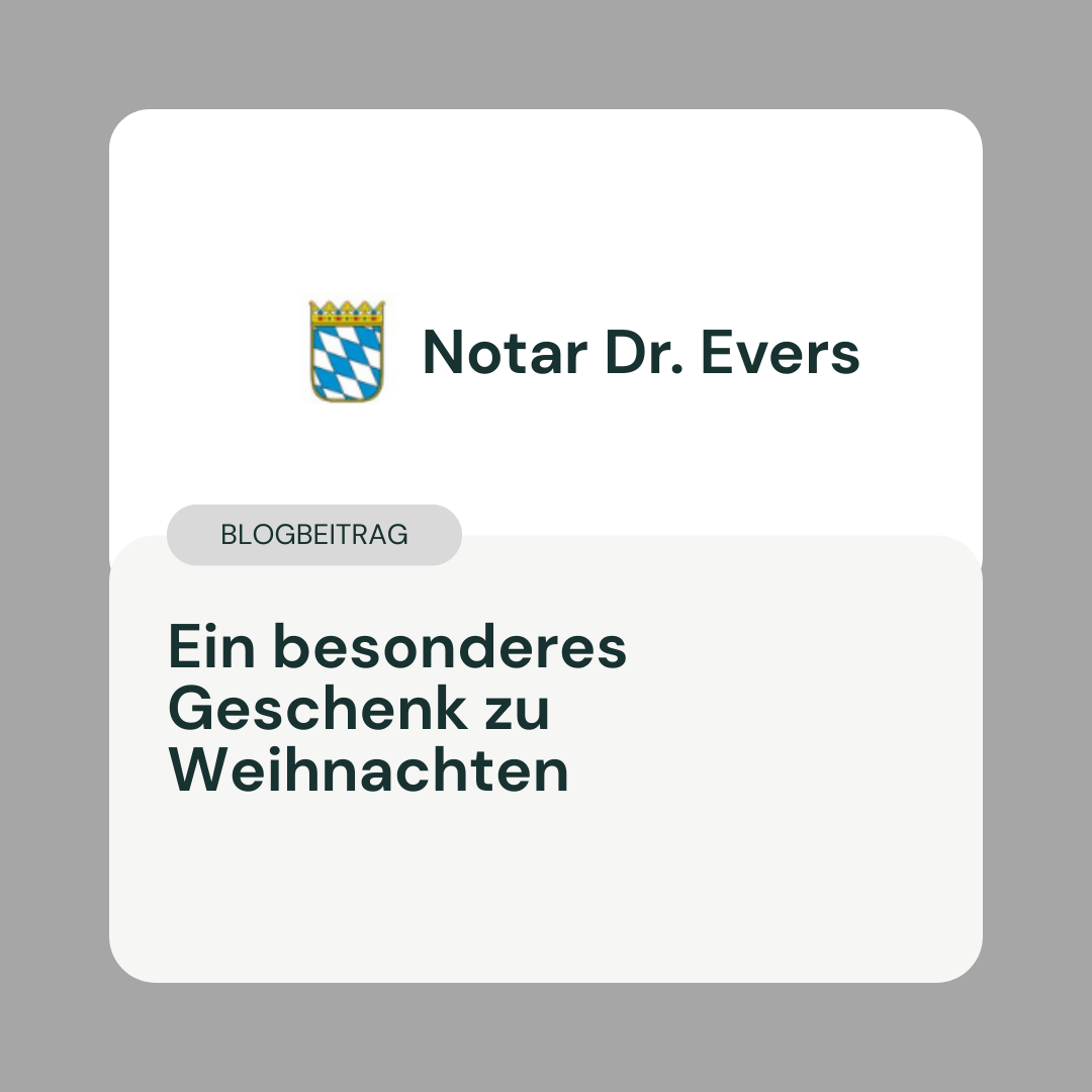 Ein besonderes Geschenk zu Weihnachten 