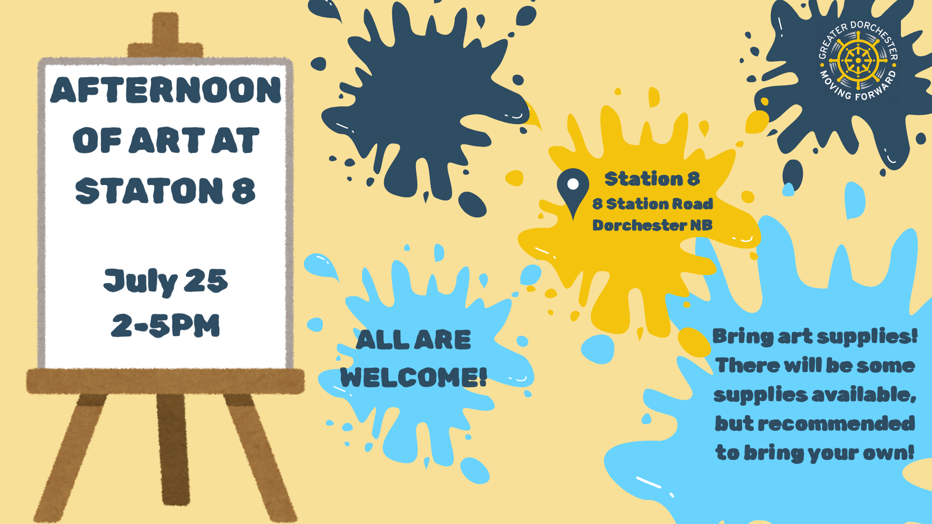 Afternoon of Art at Station 8