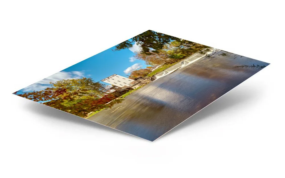 Bridgeton Mill ChromaLuxe® Aluminum Metal Print