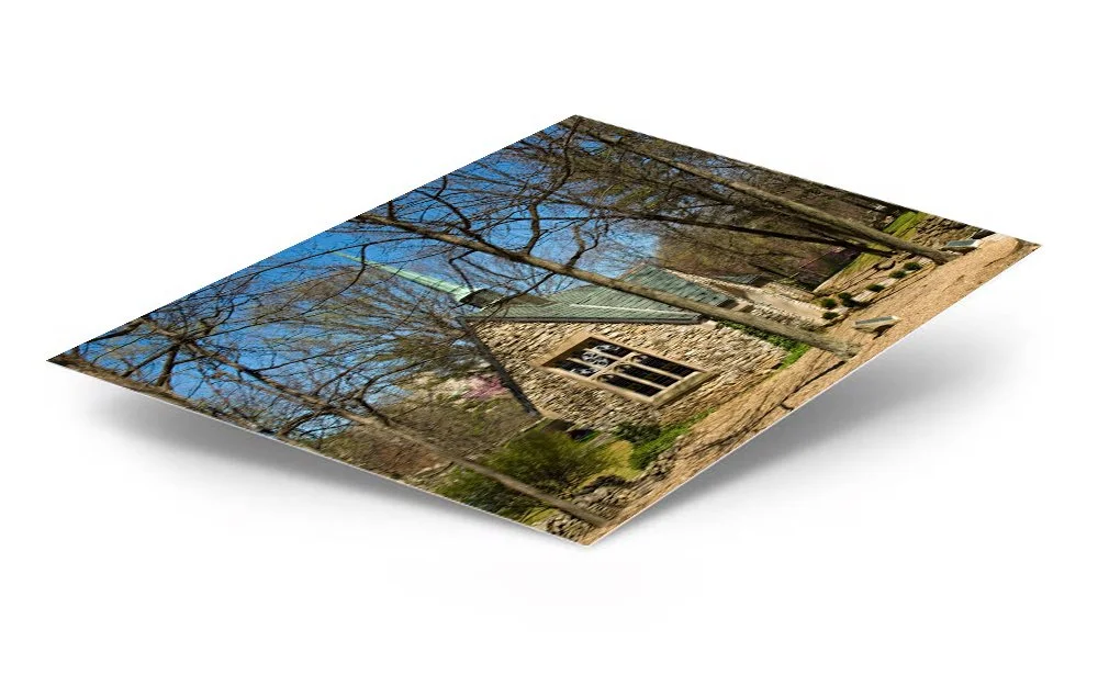 IU Beck Chapel ChromaLuxe® Aluminum Metal Print
