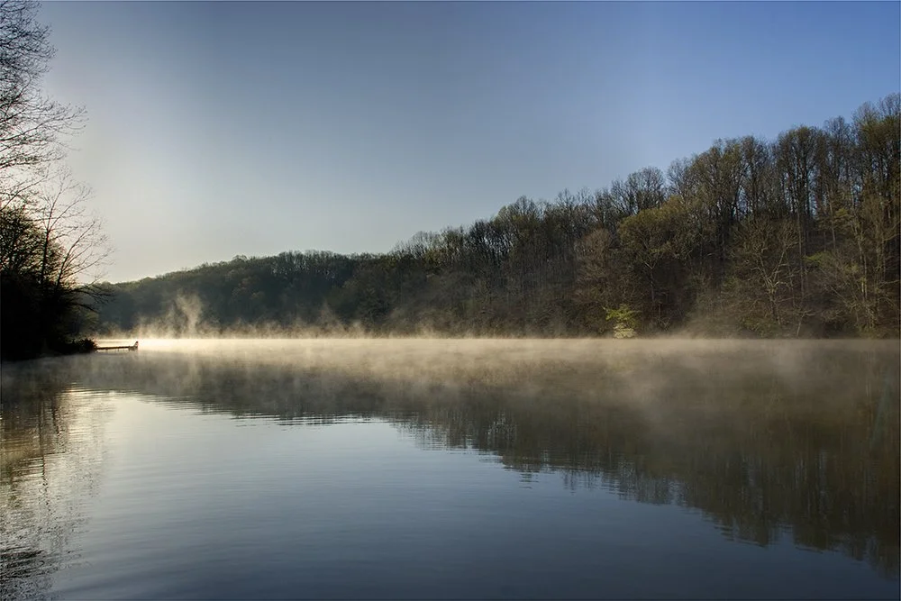 Foggy Lake Print