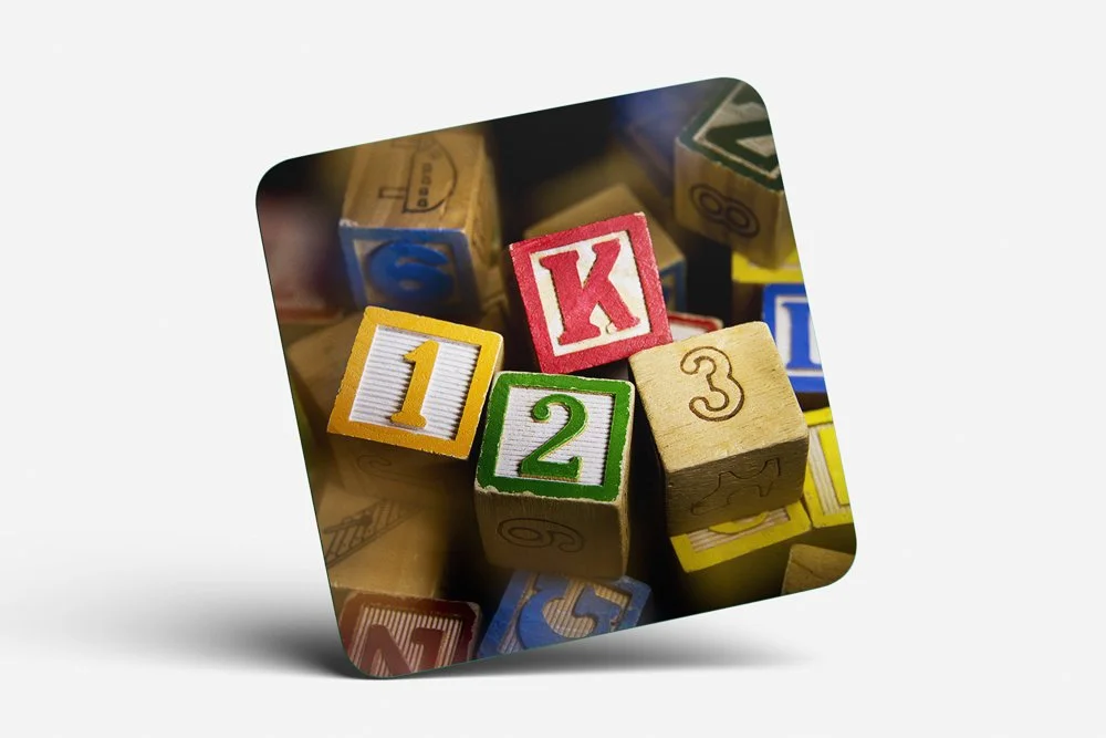 Wooden Blocks Coaster