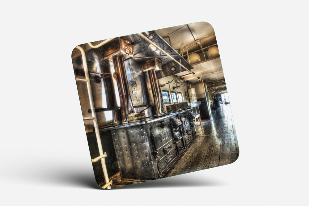 Old Car City Train Kitchen Coaster