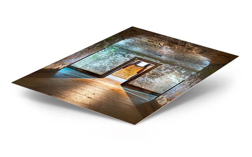 Reformed Crosslight ChromaLuxe® Aluminum Metal Print