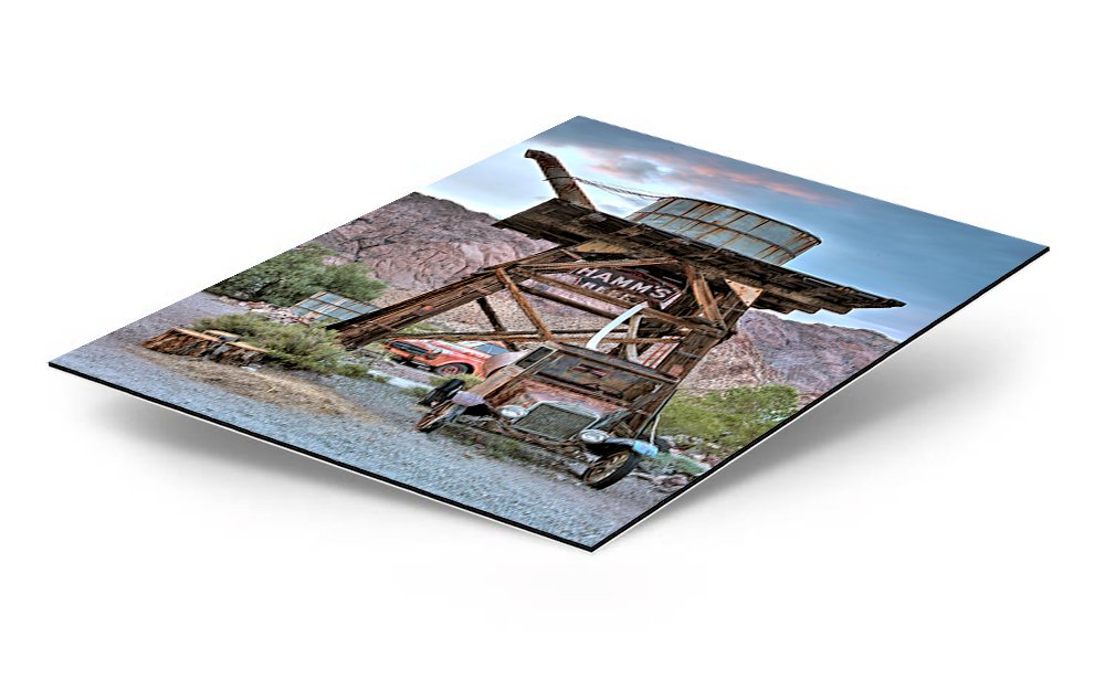 Hamm's Tower Truck Dibond Metal Print
