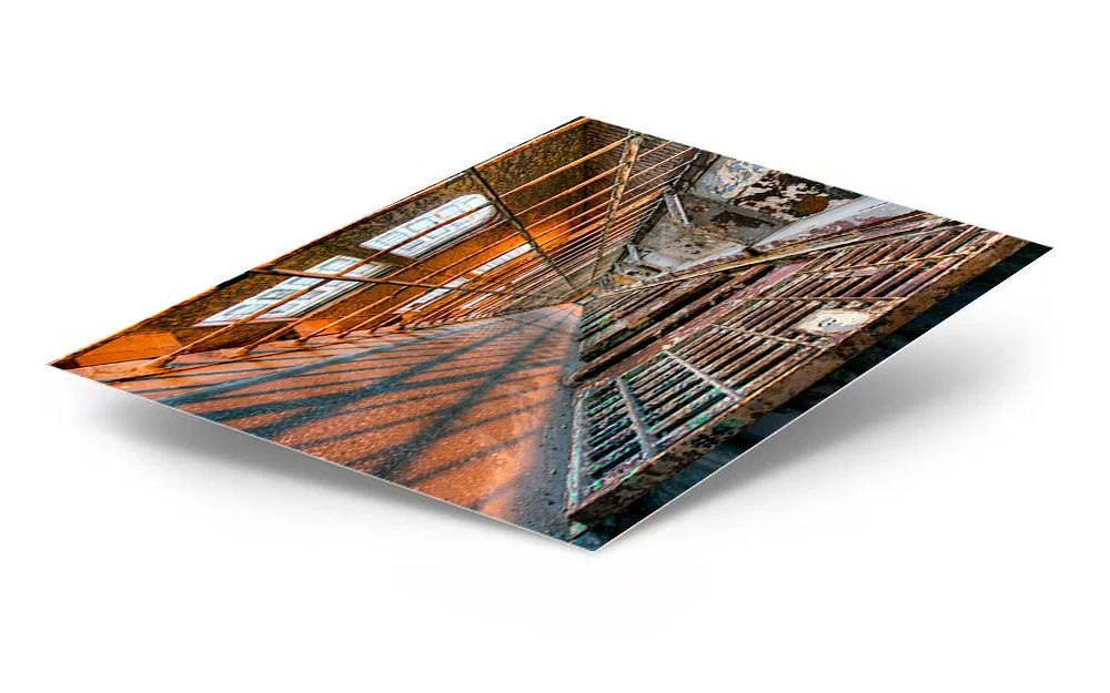 Reformed Straight ChromaLuxe® Aluminum Metal Print