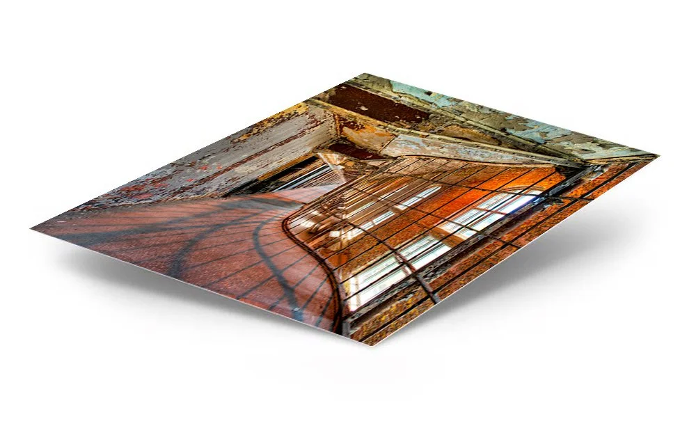 Reformed Curved ChromaLuxe® Aluminum Metal Print