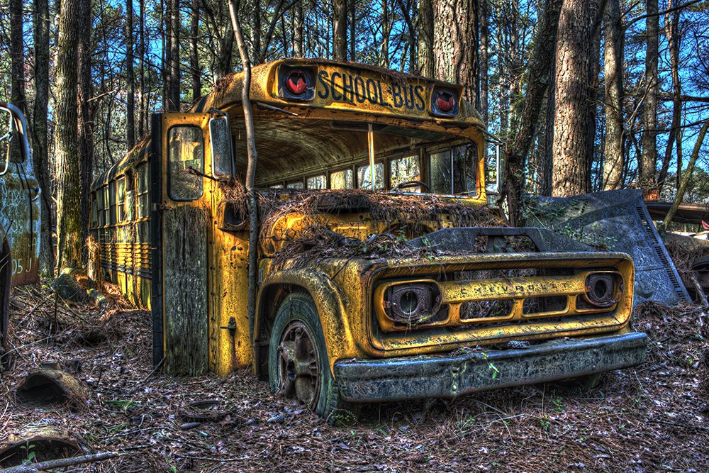 Old Car City Bus