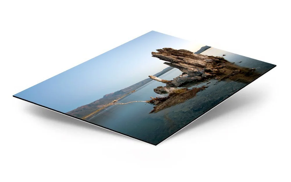 Mono Lake Tufa Towers Dibond Metal Print