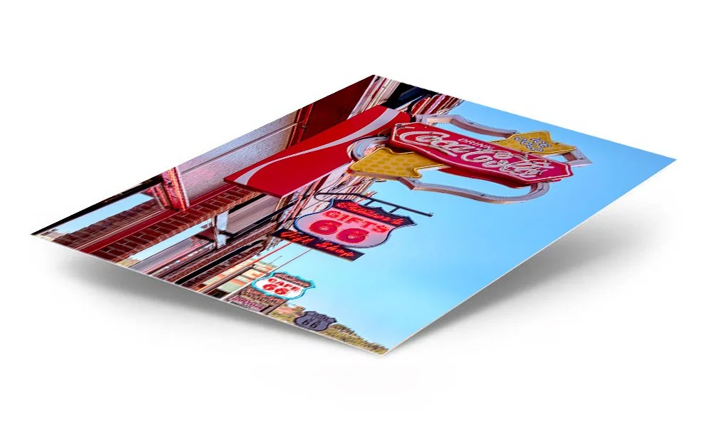 Coca Cola & Cruiser's Gifts Signs ChromaLuxe® Aluminum Metal Print