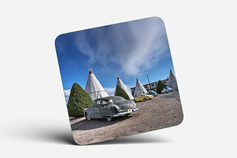 Wigwam Motel Coaster