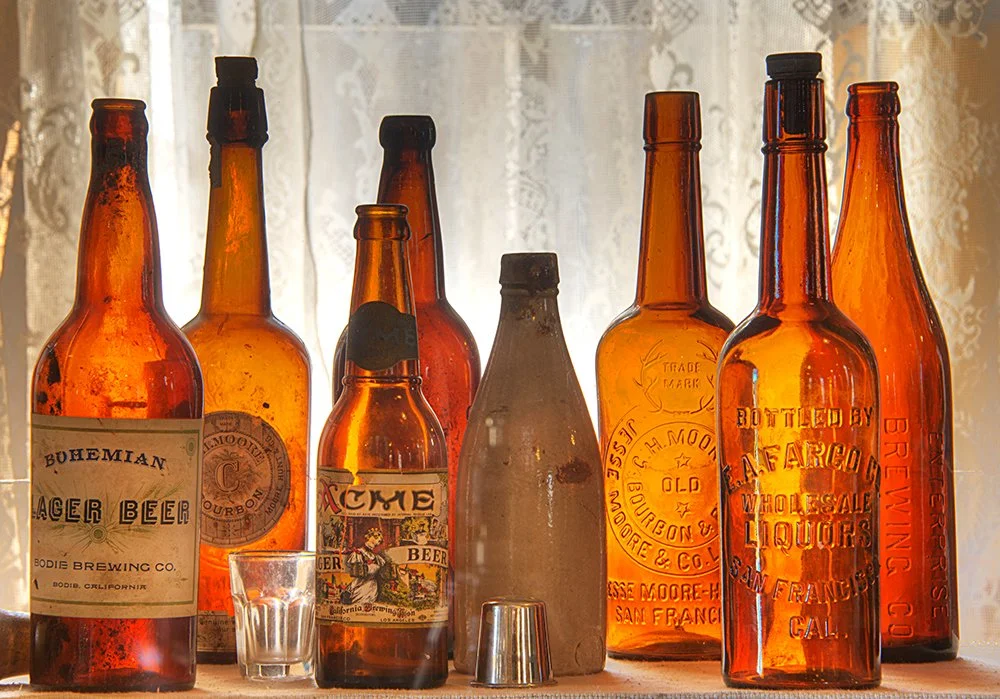 Bodie Amber Bottles Print