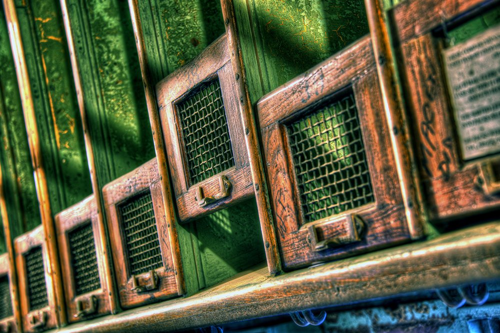 Old Car City Train Mail Car Slots