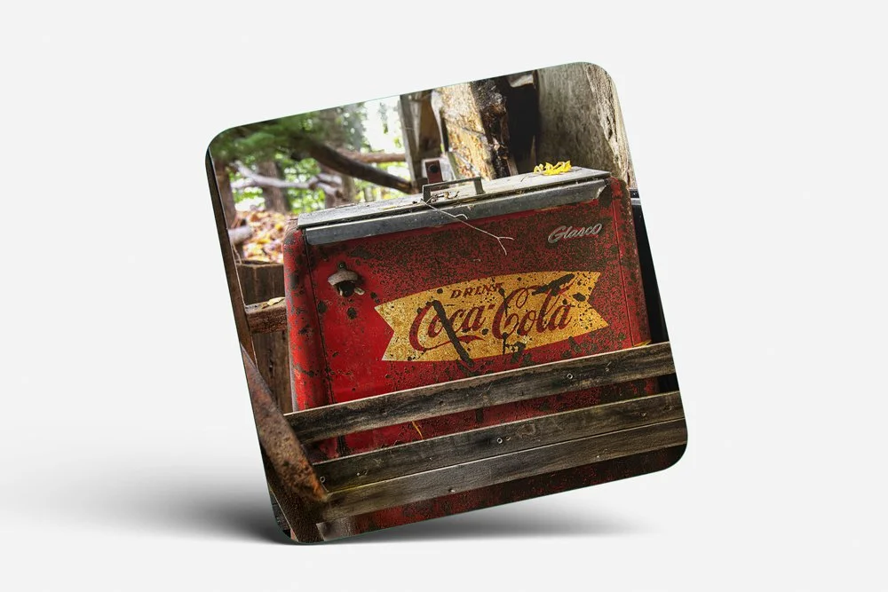 Vintage Coca Cola Cooler Coaster