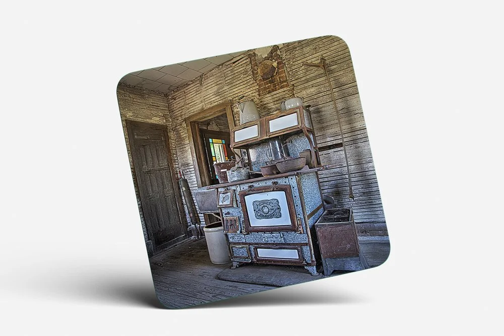 Classic Vintage Stove Coaster