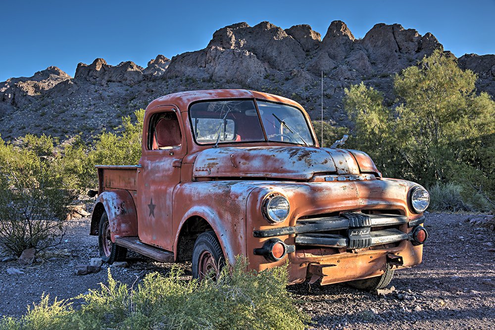 Red Dodge Truck
