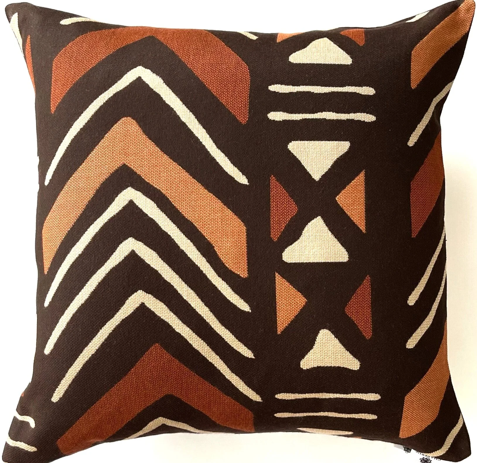 Tribal Geometrics Square Accent Pillow