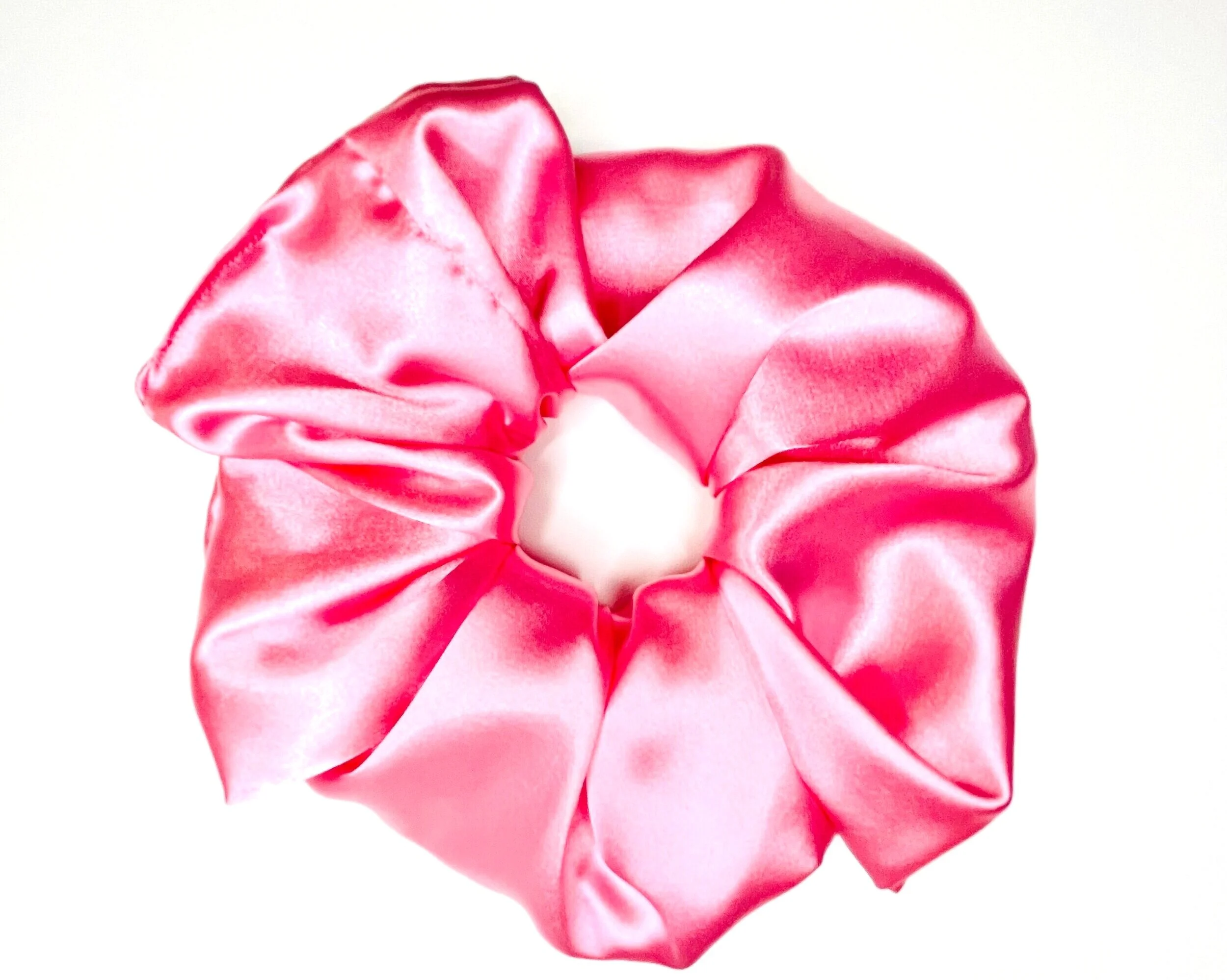 Scrunchy Scrunchlets - Satin Rosie