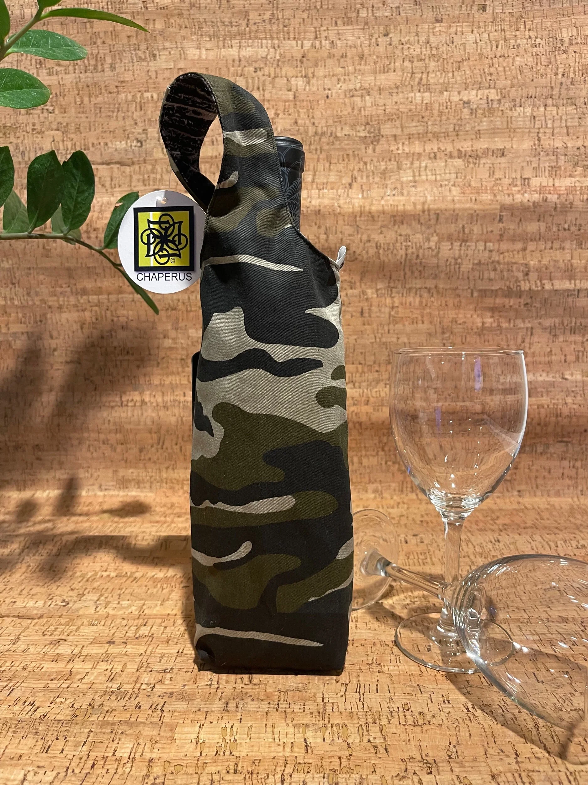 Cloth Wine Bags - Camo