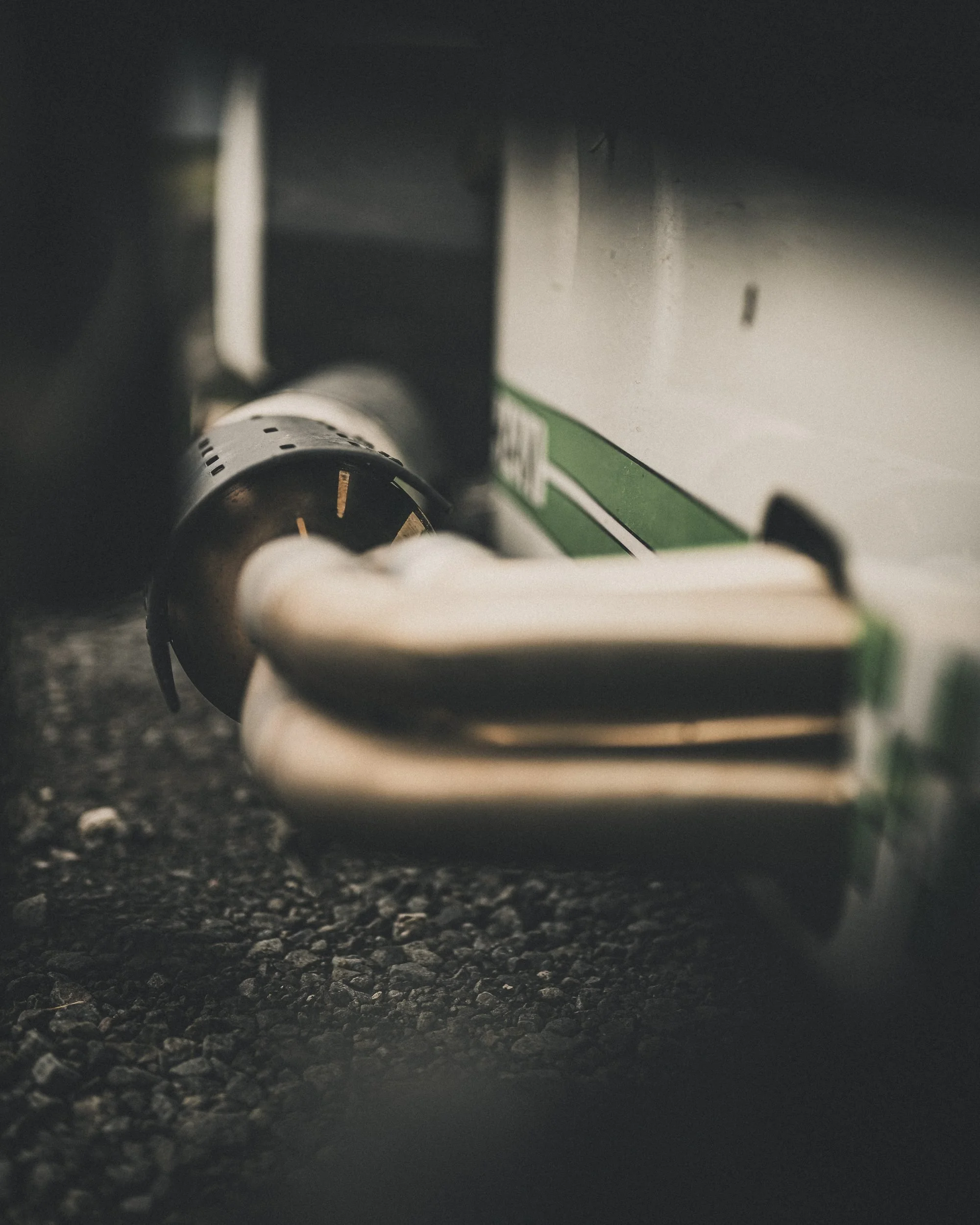 Caterham Seven exhaust detail