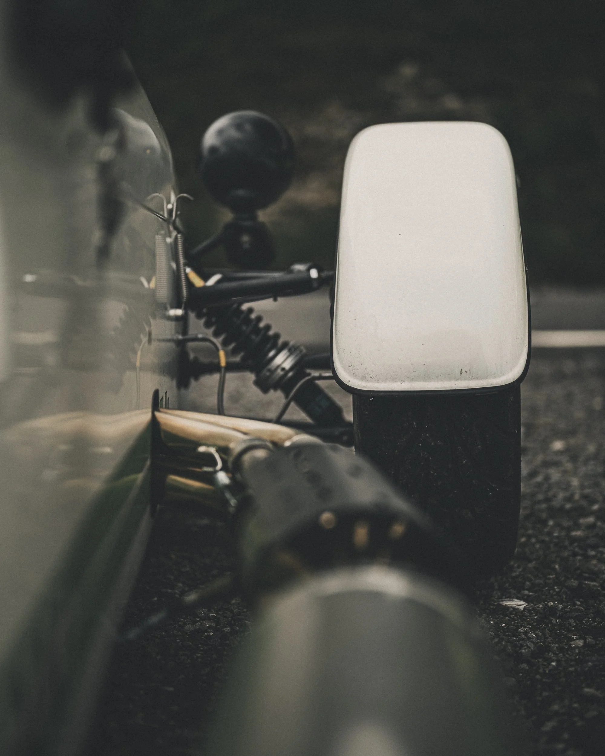 Caterham Seven mirror and wheel detail