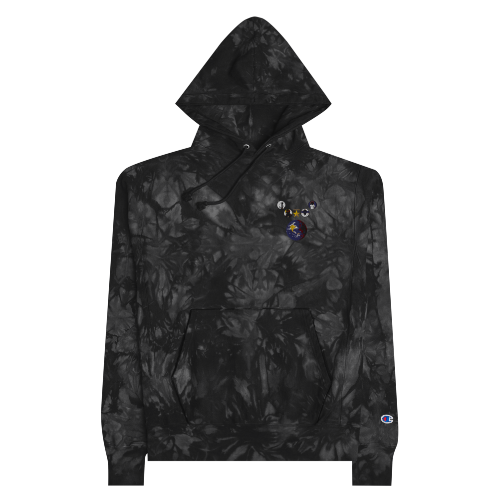 tie dye zip up