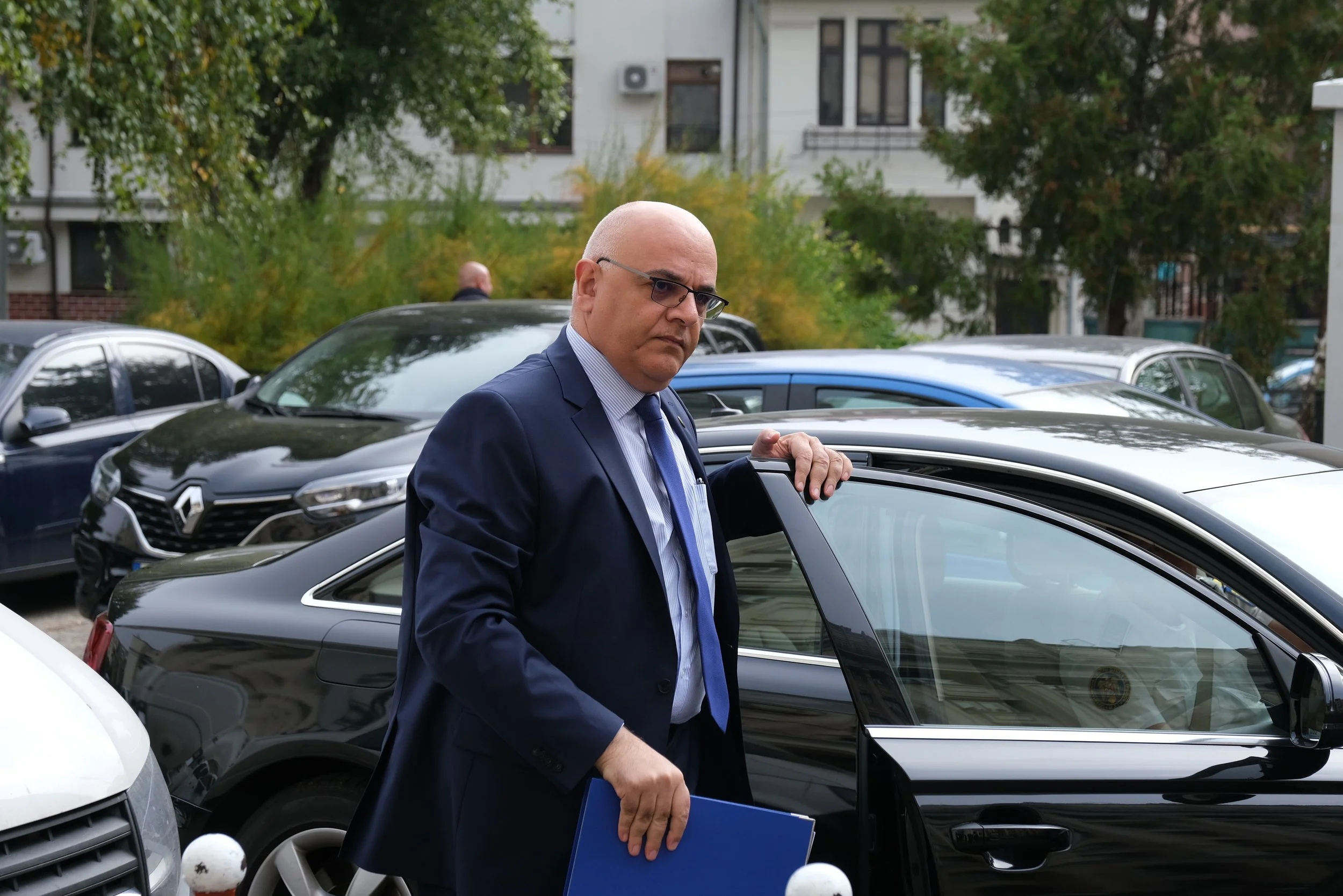 Raed Arafat trifft im Büro des Staatsanwalts ein, 2019