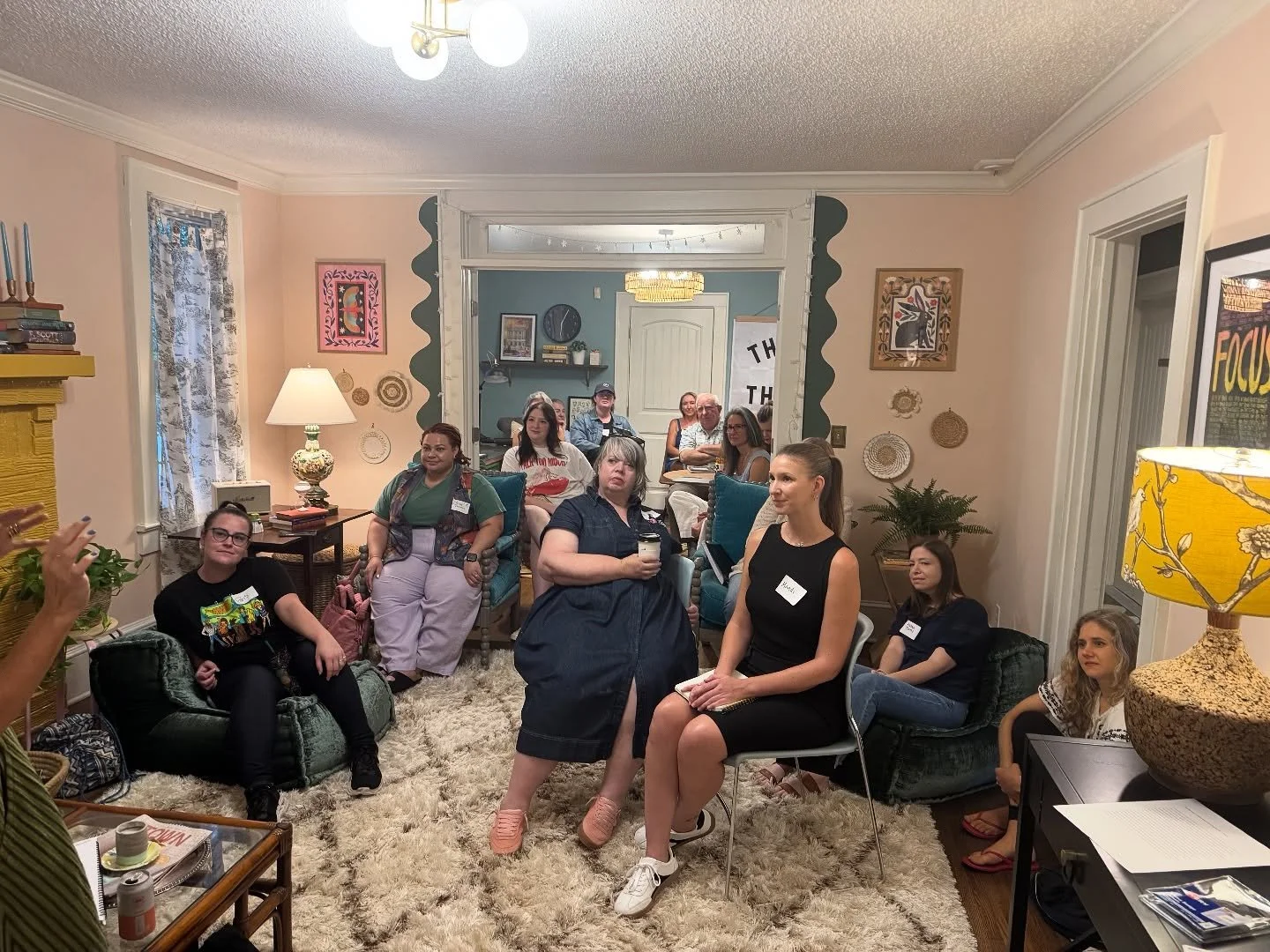 The end of August marked the first gathering of our fall writing intensive! We were thrilled to have so many passionate writers join us. This upcoming week, our intensive students will meet again for their first WORKSHOP!

We 💛 workshop as it provid