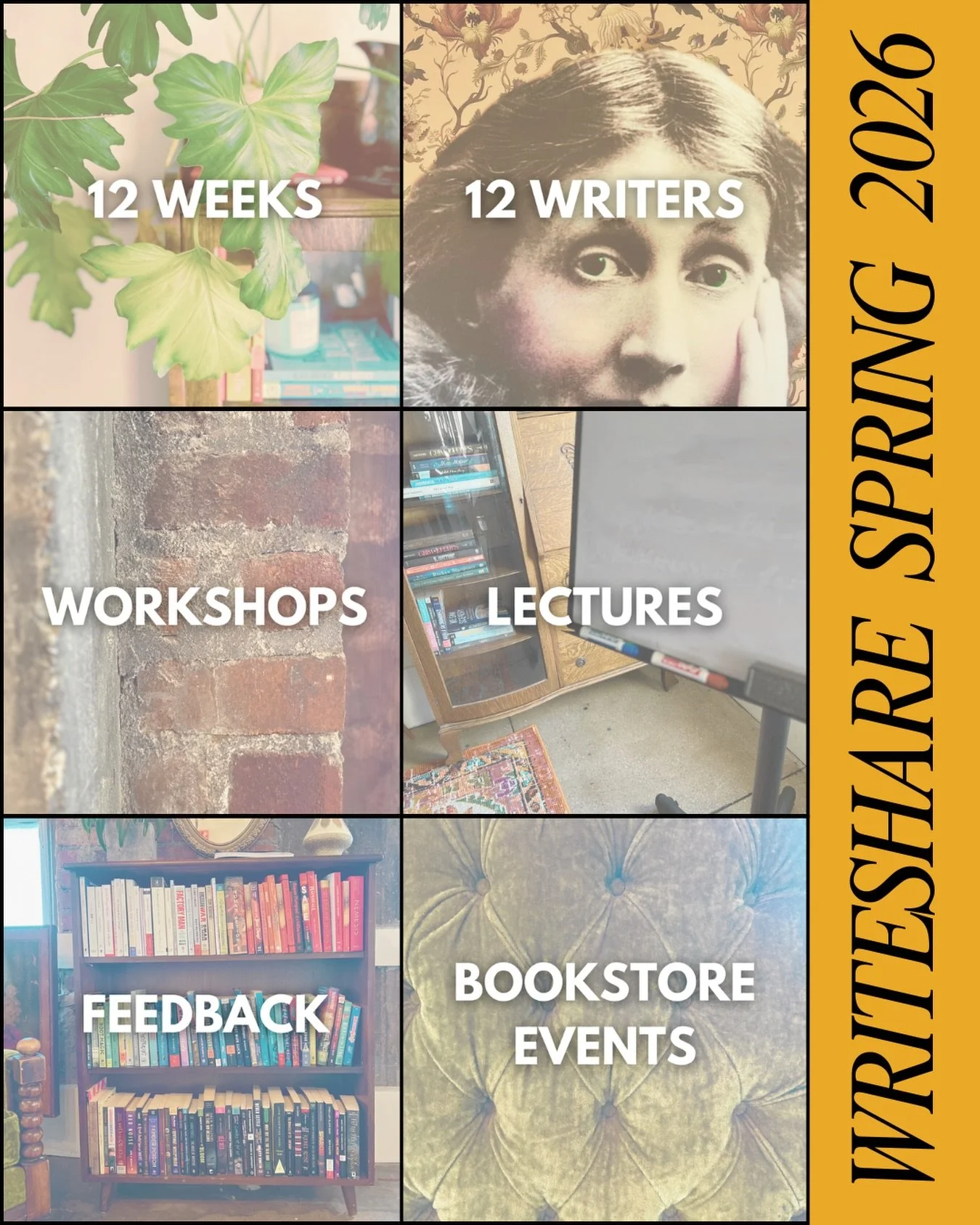 Just some cool things you get to experience when you&rsquo;re part of the Writeshare Intensive. 😎

Applications are now open for our Spring 2026 semesters - prose and poetry. Check our pinned post for more details! 

Visit our website at writeshare.