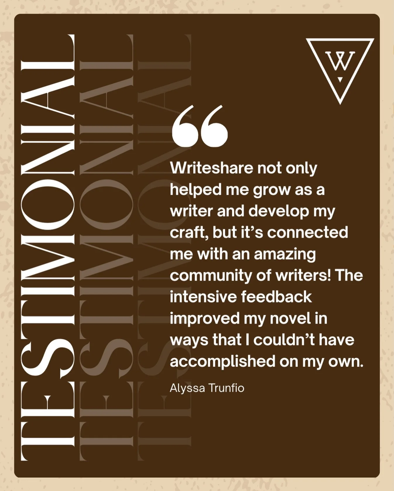 We&rsquo;ve got a few open spots in our upcoming writing intensives (they start this month)! 

If youre into writing poetry or prose&mdash;and are looking for guidance, accountability, and community&mdash;then consider applying. You won&rsquo;t regre