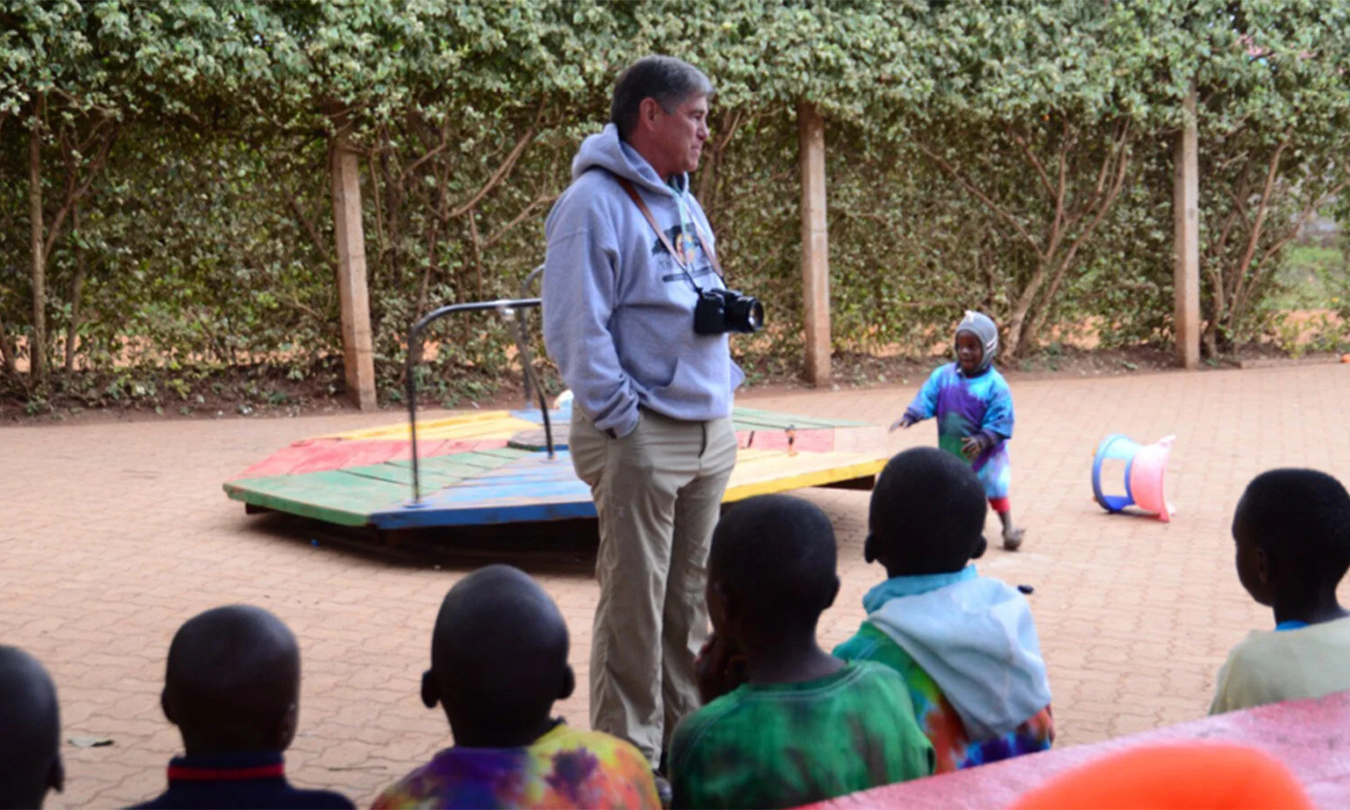   TGE team members spent their free day with the children of Morning Star.  