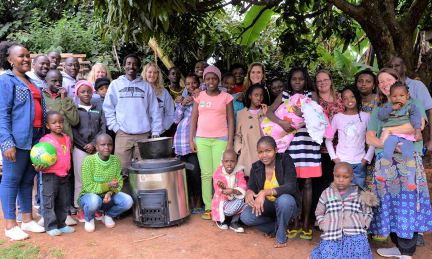   TGE donated a stove to the Njoo Dada Trust.  