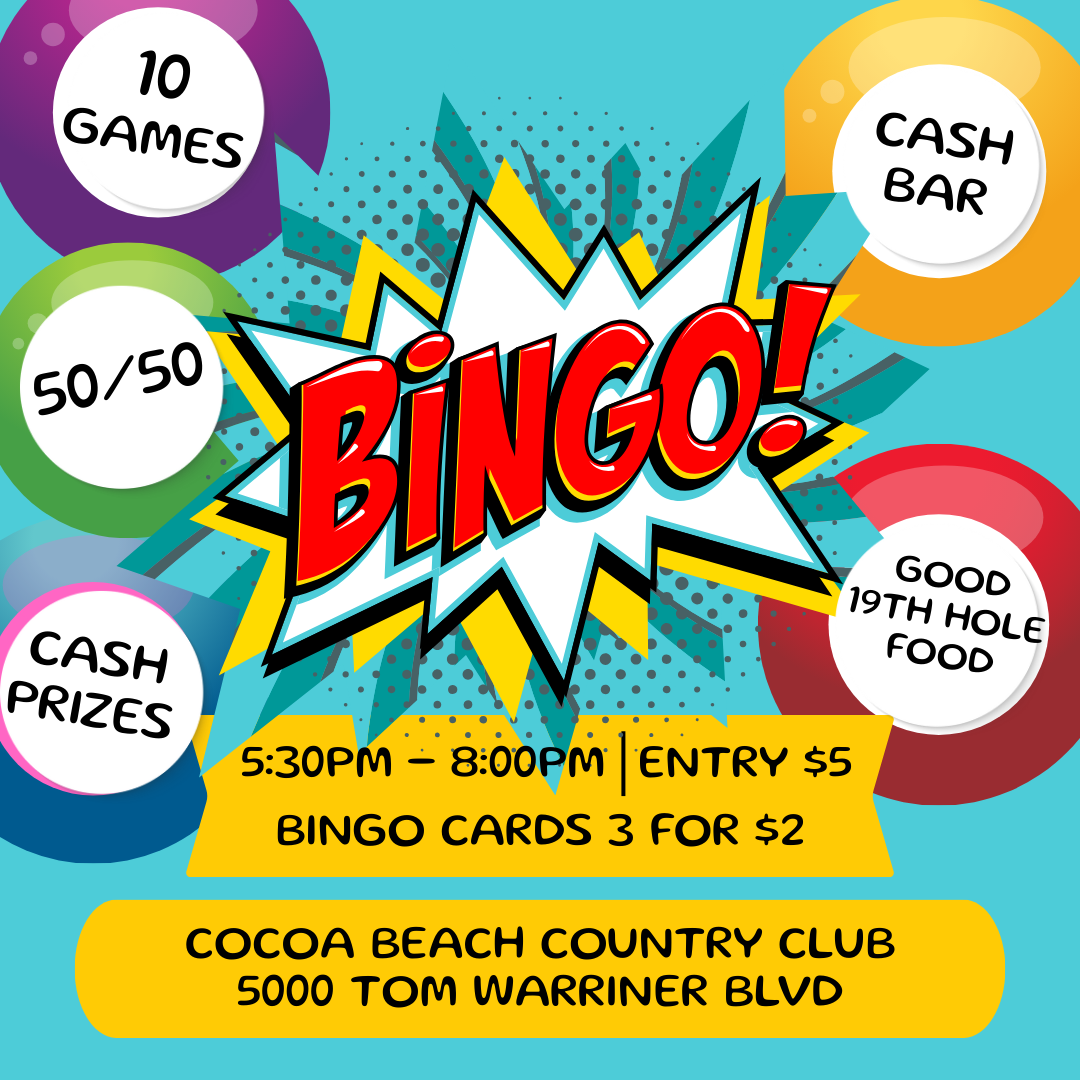 BINGO! at Cocoa Beach Country Club