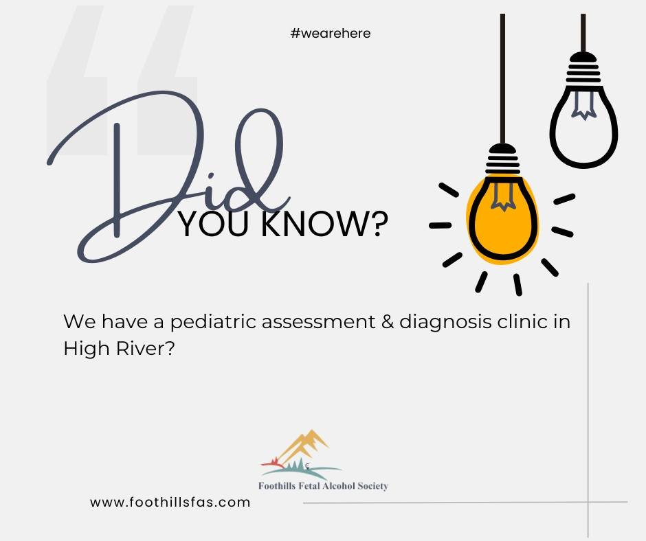 Our pediatric FASD diagnosis clinic is based in High River and is available for pediatric patients who can be referred either by themselves or by their healthcare providers. At our clinic, we use a comprehensive approach that follows the FASD Canadia